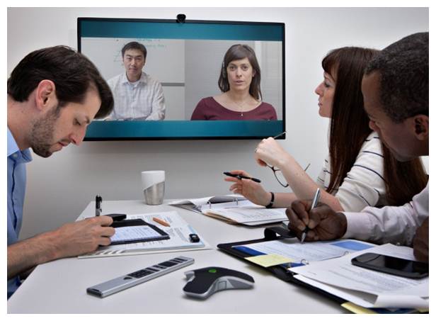 Polygram Conference System Polycom Group Series รีวิว | Video Conference System video call ...